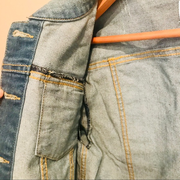 TEXTILE Elizabeth and James denim jean jacket - Picture 9 of 12